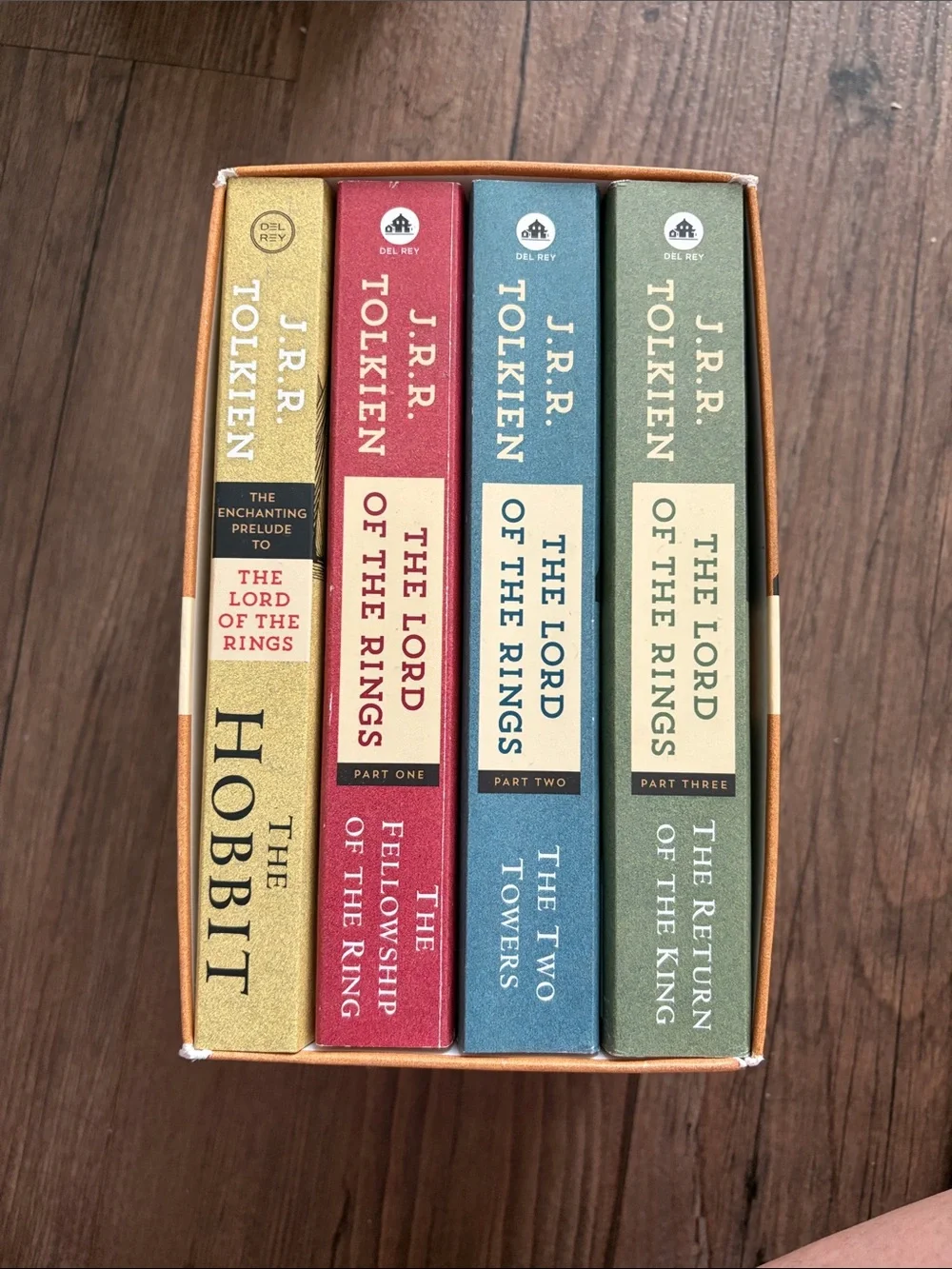 The Lord of the Rings & The Hobbit Boxed Set - Gold, Red, Blue, Green